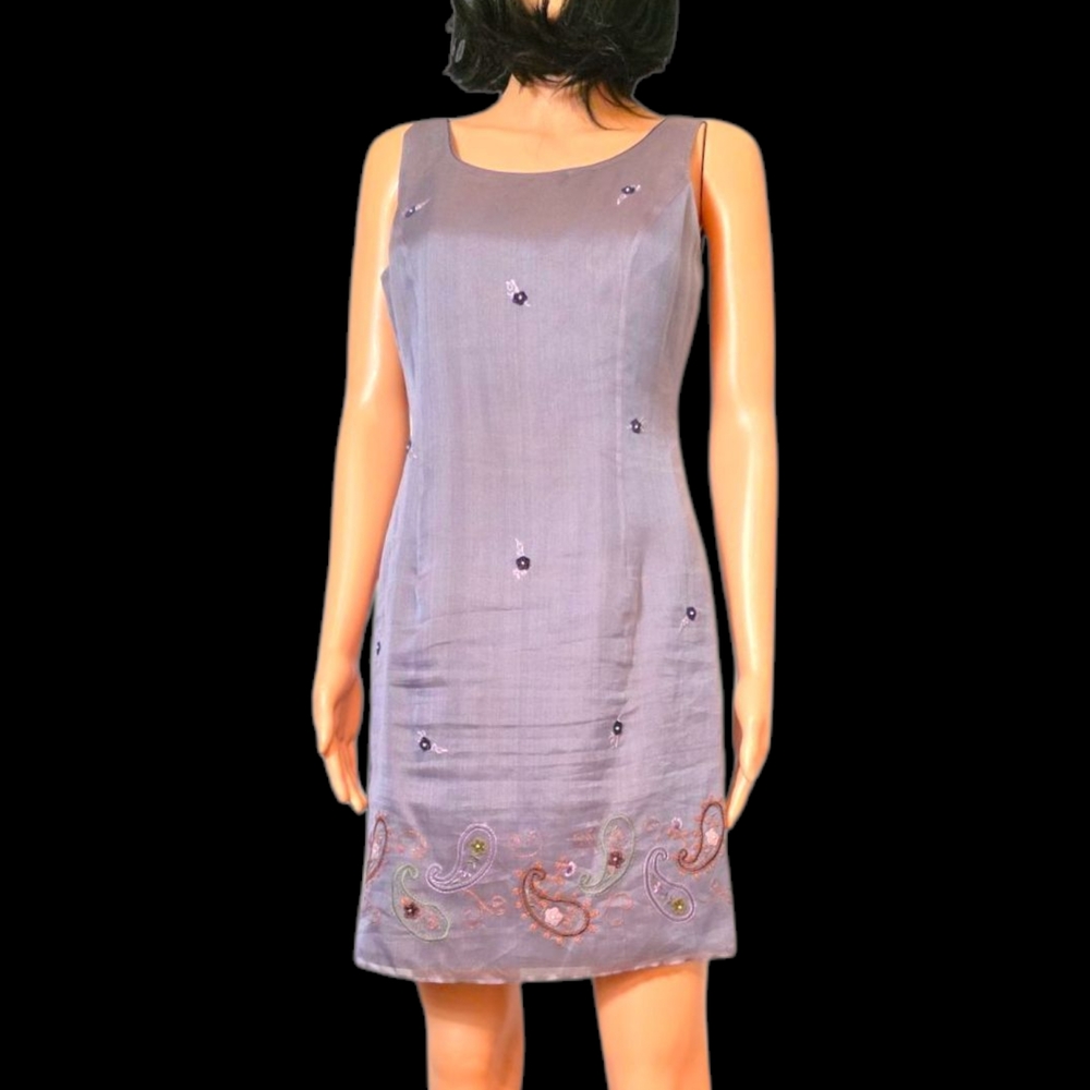 🌸Vintage 1990s Silk Dress